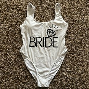 BRIDE one piece swimwear